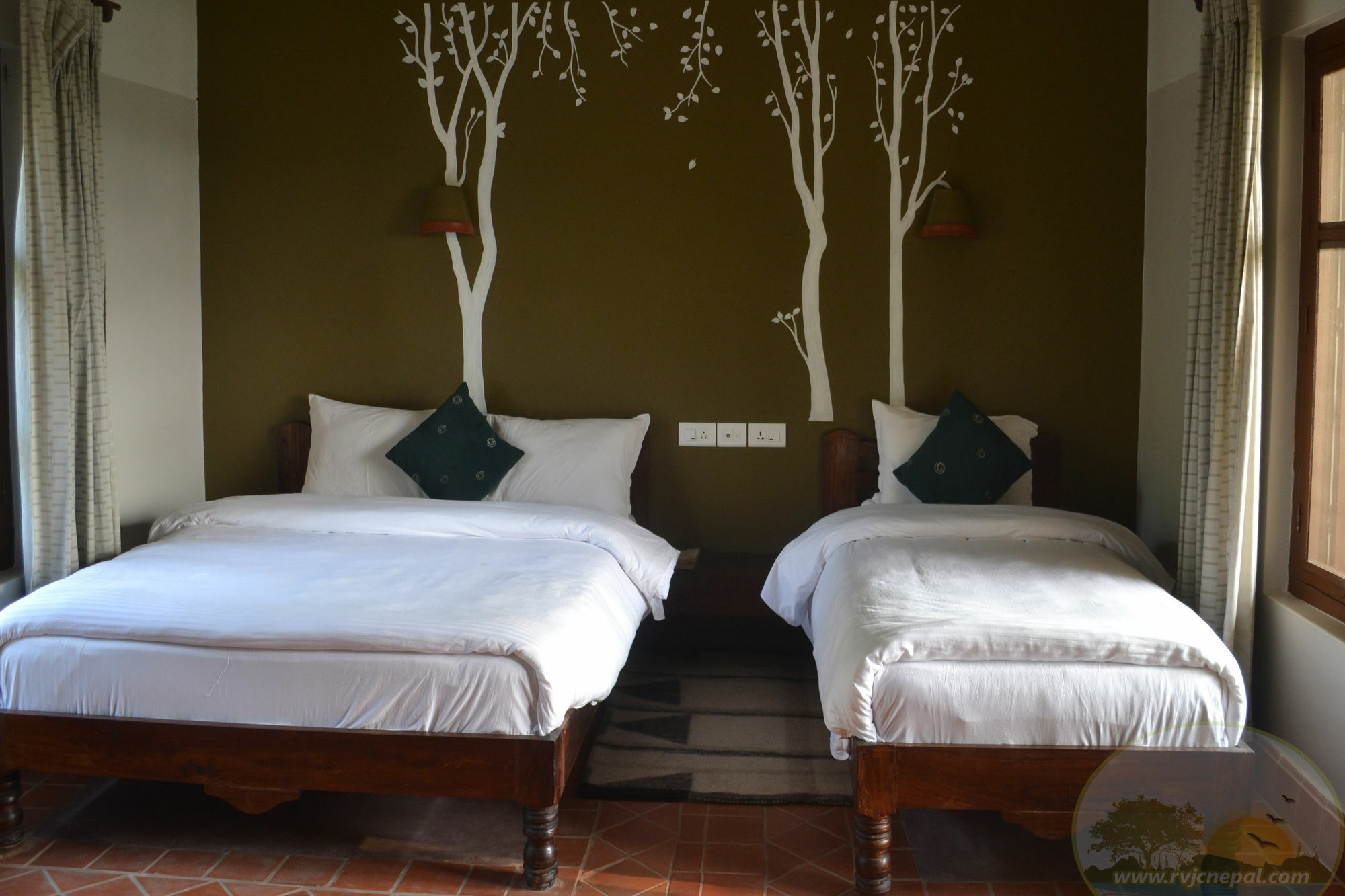 River View Jungle Camp Sauraha Exterior foto